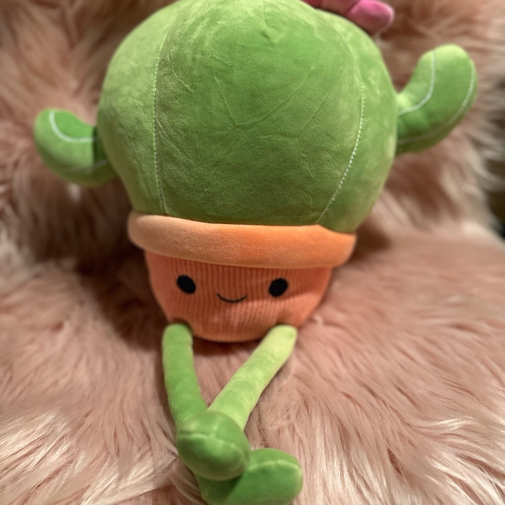 14” Retro buddies Cactus plush toy